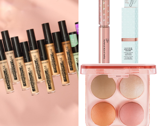 Everyday make up cover photo collage