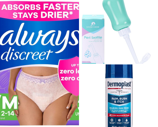 Post Partum Musts cover photo collage