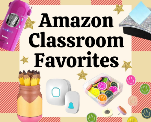 Amazon Classroom Favorites cover photo collage
