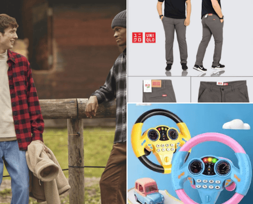 Uniqlo cover photo collage