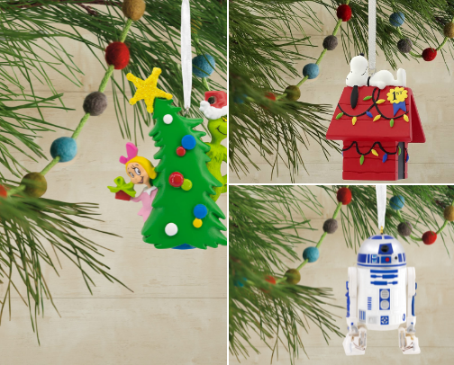nerdy & nice: my favorite christmas ornaments! 🎄 cover photo collage
