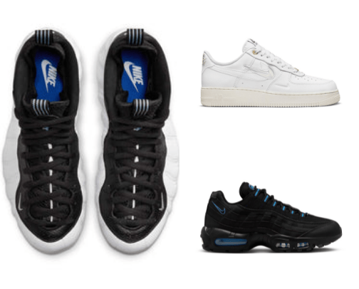 Men's shoes cover photo collage