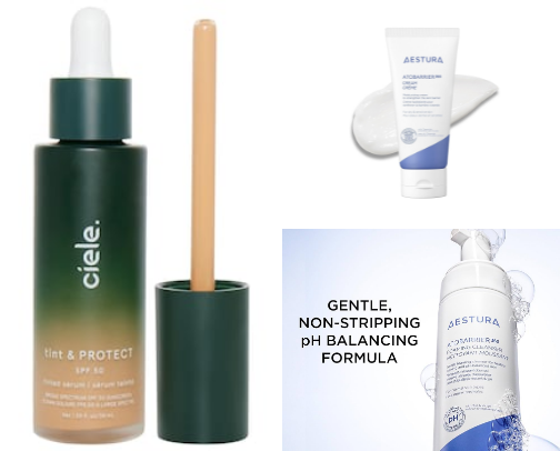 My favorite beauty recommendations. cover photo collage