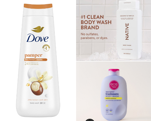 Vanilla scented body care I’m obsessed with cover photo collage