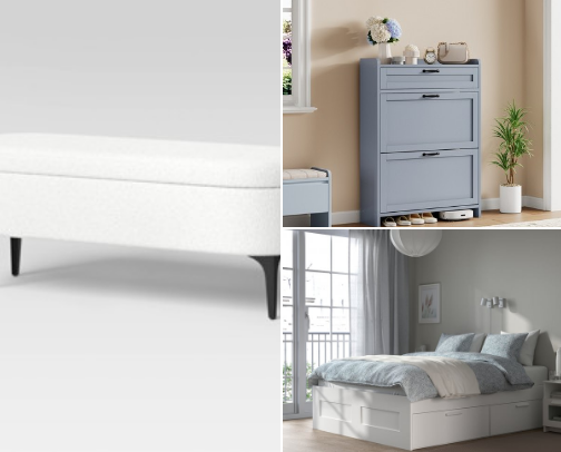 Must-haves to maximize space in small apartment! cover photo collage