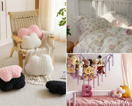 Room Decor Every Soft Girl Needs To Make Her Space Feel Dreamy ୨ৎ 🦢🪞✨ cover photo collage