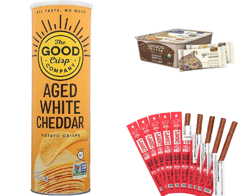 Mindful Munchies 🍿🥭🍫 cover photo collage