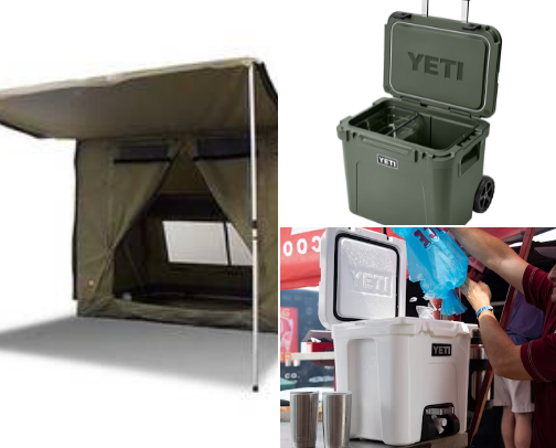 Dream Camping Gear cover photo collage