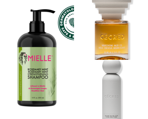 Best hair care products for healthy textured hair cover photo collage