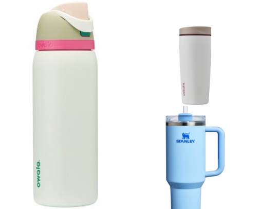 Stay hydrated with these water bottle recs! cover photo collage
