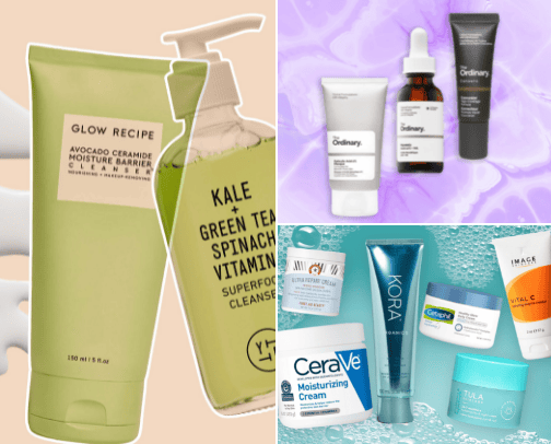 Best Skincare finds cover photo collage