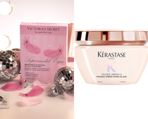 Everything you need for the ultimate VS Angel Spa Night 🪽🎀✨ From hair care and skin prep to body care and all the little beauty rituals to get you feeling fresh, glowy, and runway-ready. cover photo collage