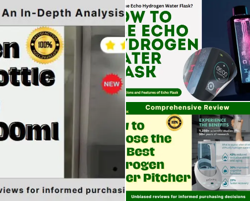 Hydrogen Water cover photo collage