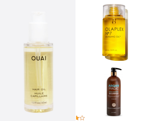 Extension hair care cover photo collage