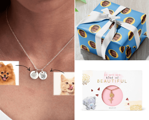 Gift ideas cover photo collage