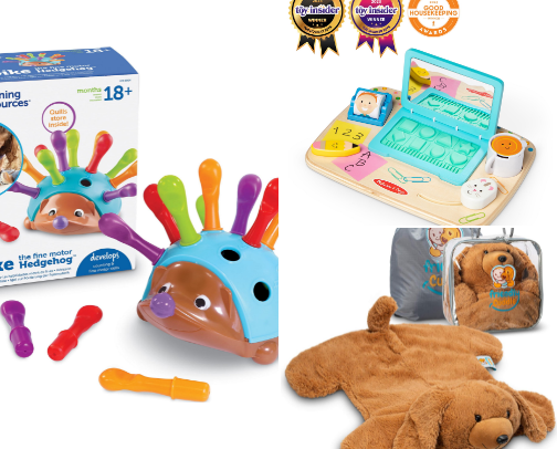 Developmental Toys cover photo collage