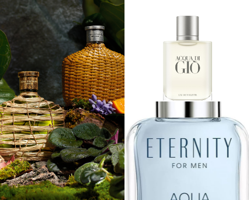 Colognes for the Gents Only for Men cover photo collage