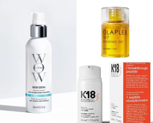 Want hair so shiny it looks like glass? These products make it happen 💞 cover photo collage