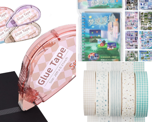 Scrapbooking Supplies cover photo collage