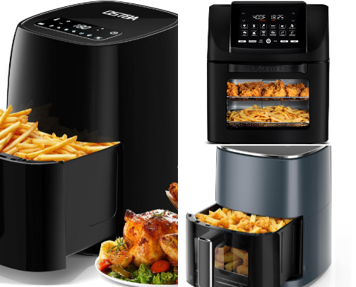 Top Air Fryers 2026: Cook Faster, Healthier, and Tastier Meals at Home cover photo collage