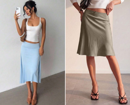 Skirts cover photo collage
