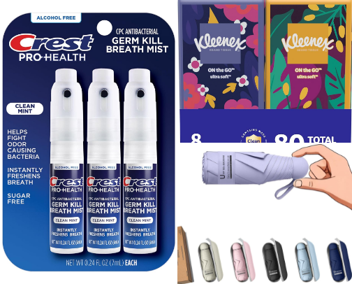 Purse Essentials! cover photo collage