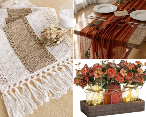 Modern Table Style💸 cover photo collage
