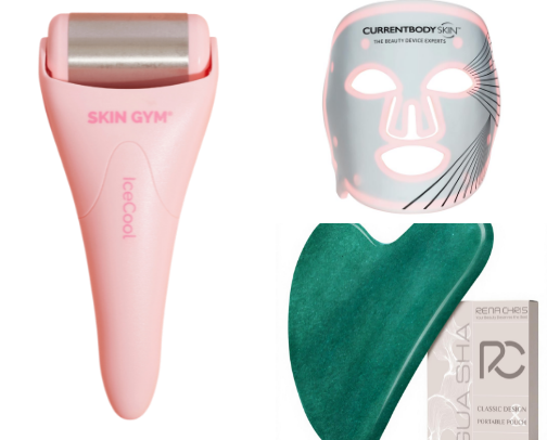 Skincare Tools & Glow Devices cover photo collage