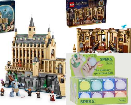 Toys and Stress Release for anyone who needed cover photo collage