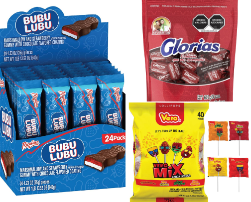 Authentic Mexican Candy - Sweet & Spicy Mexican  Candy Collection cover photo collage