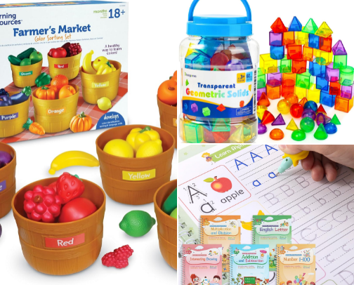 Tried and true kids learning resources cover photo collage