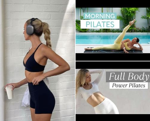 No Gym? No Problem: Fun Workouts from Home cover photo collage