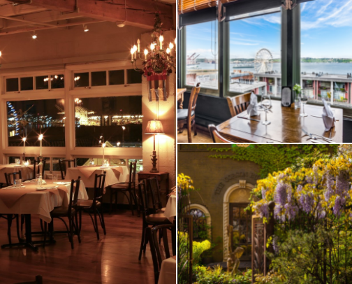 Seattle restaurant guide cover photo collage