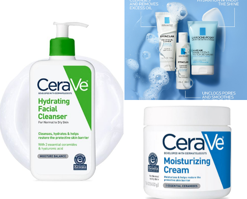 Skincare Favorites🧴 cover photo collage