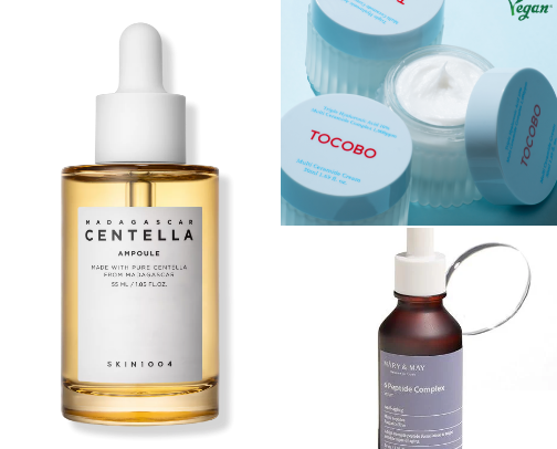 Top Korean Skincare Products. cover photo collage