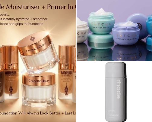 MUST HAVE makeup PREP routine items :) cover photo collage