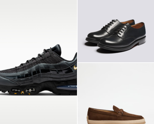 Footwear for Him cover photo collage