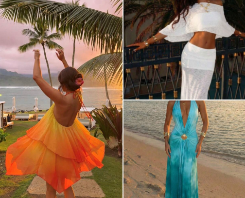 SHEIN Vacation Outfits💐 cover photo collage