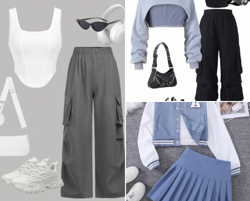 Back 2 school must have clothing cover photo collage