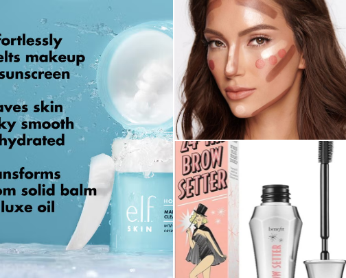 My MAKEUP FAVORITES cover photo collage
