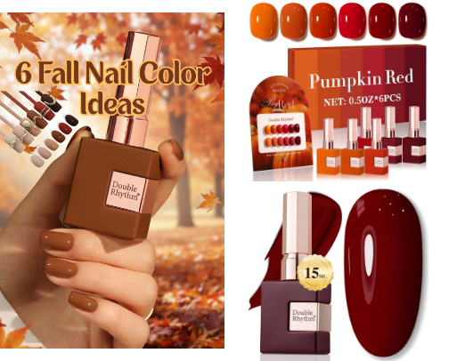 Nail Colors you need to try for Fall!! cover photo collage