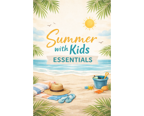 Summer with Kids Essentials cover photo collage
