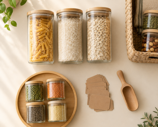 Pantry Products That Finally Made Mine Look Put Together cover photo collage
