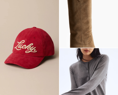 Fall cozy fashion. cover photo collage