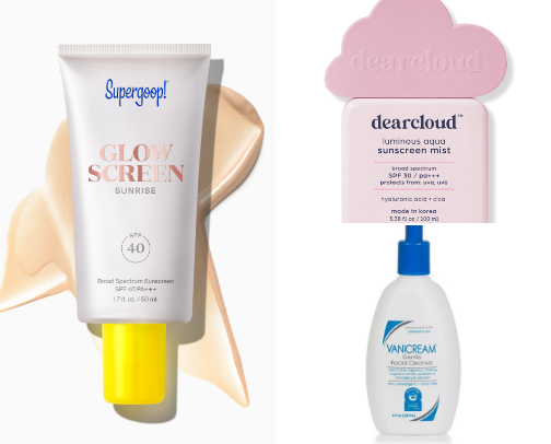 My go-to beauty items ✨ cover photo collage
