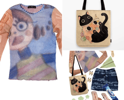 outfits for unhinged cat moms 🐈‍⬛ cover photo collage