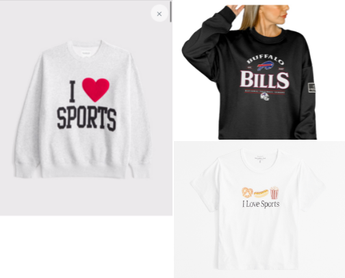 Fashion items for the sports girl cover photo collage