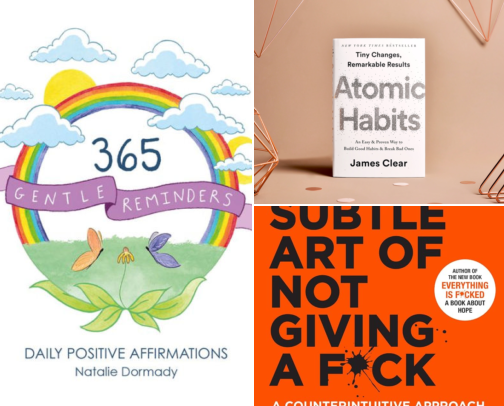 Books for Becoming cover photo collage