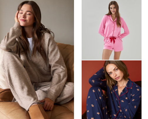 Lounge and sleep wear 🛌 cover photo collage