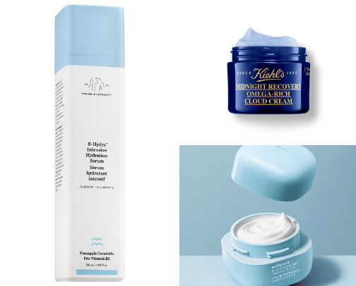 skincare cover photo collage